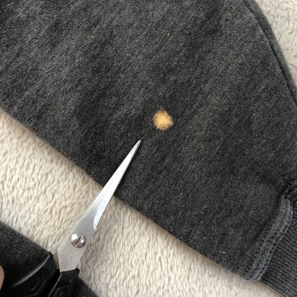 Champion Mens Sweatshirt Medium Gray Crewneck Pullover Classic Casual Travel - Picture 4 of 11